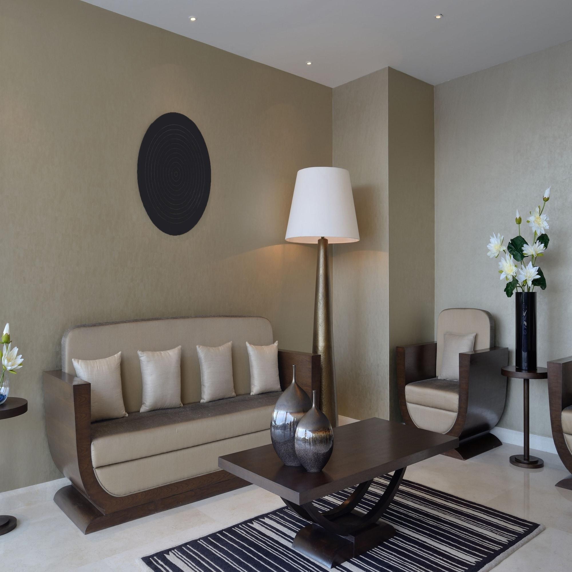 Marasa Sarovar Premiere Tirupati Exterior foto A 3D rendering of a living room